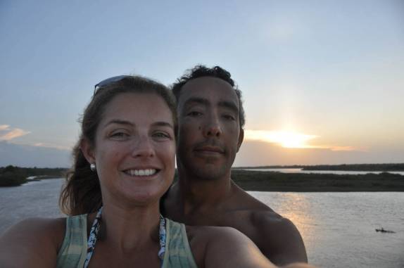 Fim de tarde sobre as dunas no Delta do Parnaíba, na fronteira dos estados do Piauí e Maranhão